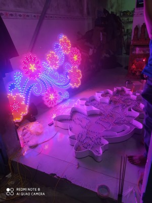 Thi công khung đèn LED biển led ma trận chữ chạy tại Nha Trang